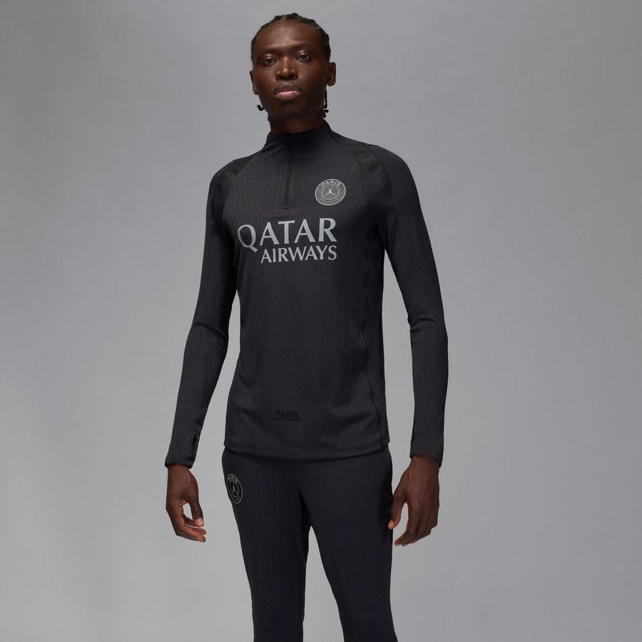 Paris Saint Germain Training Shirt Dri-FIT ADV Strike Elite Drill 4th x PSG - Particle Grey/Off Noir-League Fan Gear